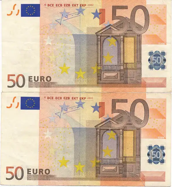 50 евро x 2