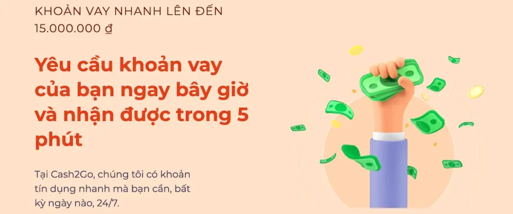 cash2go.vn vay trong 5 phut