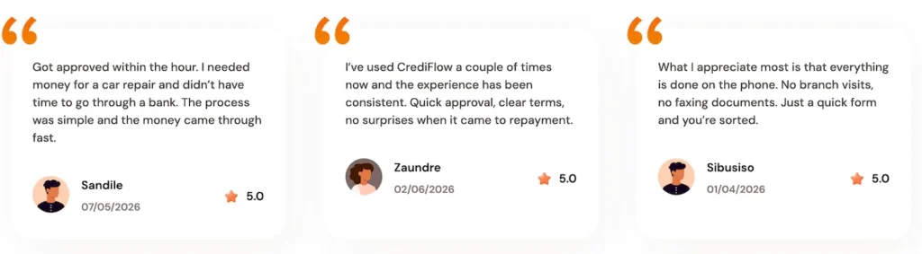 crediflow.co.za customer review