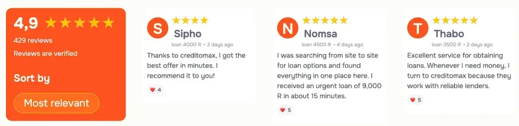 Creditomax reviews
