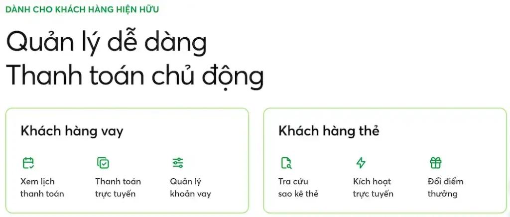 FE CREDIT - Quản lý dễ dàng Thanh toán chủ động