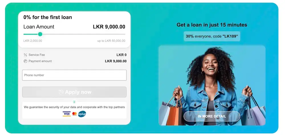 get a loan in 15 minutes with Oncredit
