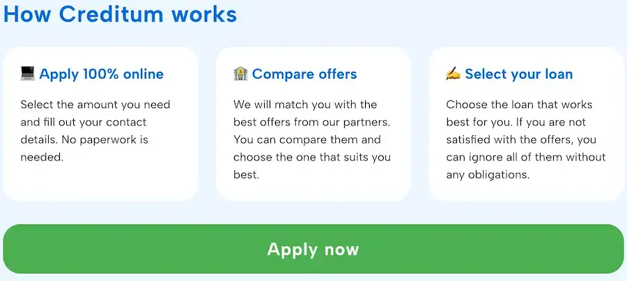 How Creditum works