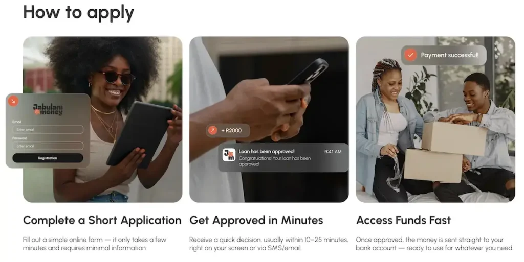 JabulaniMoney - How to apply in South Africa