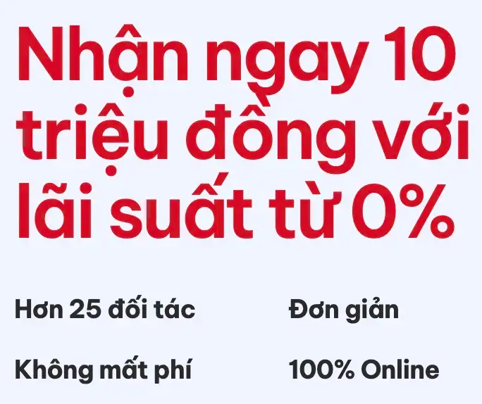 Jeff App - Nhận ngay 10 triệu đồng với lãi suất từ 0%