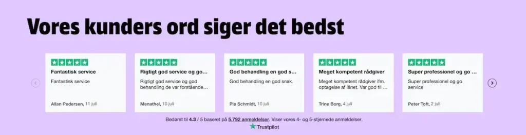 L'easy - Vores kunders ord siger det bedst