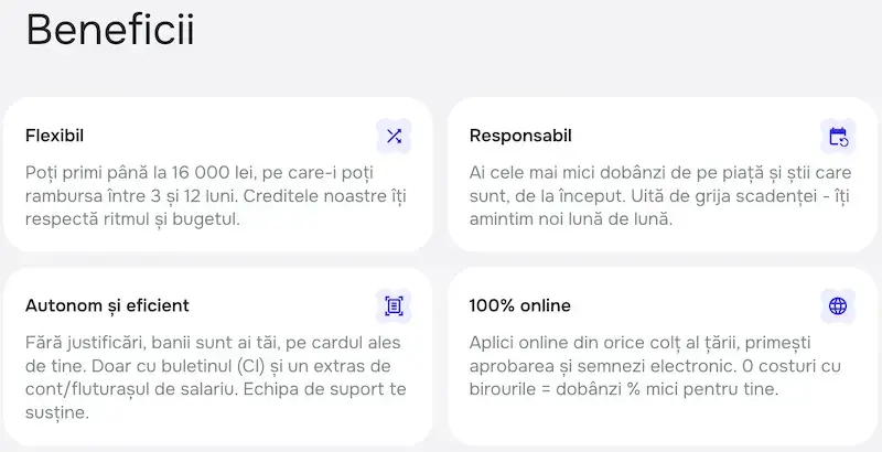 ocean credit beneficii