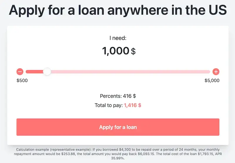 SOSO - apply for a loan now