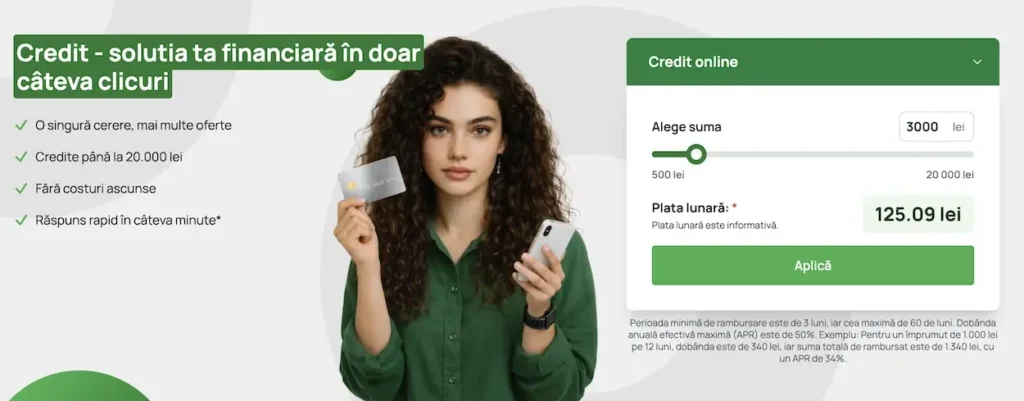 SOSO Credit - soluția ta financiară în doar câteva clicuri