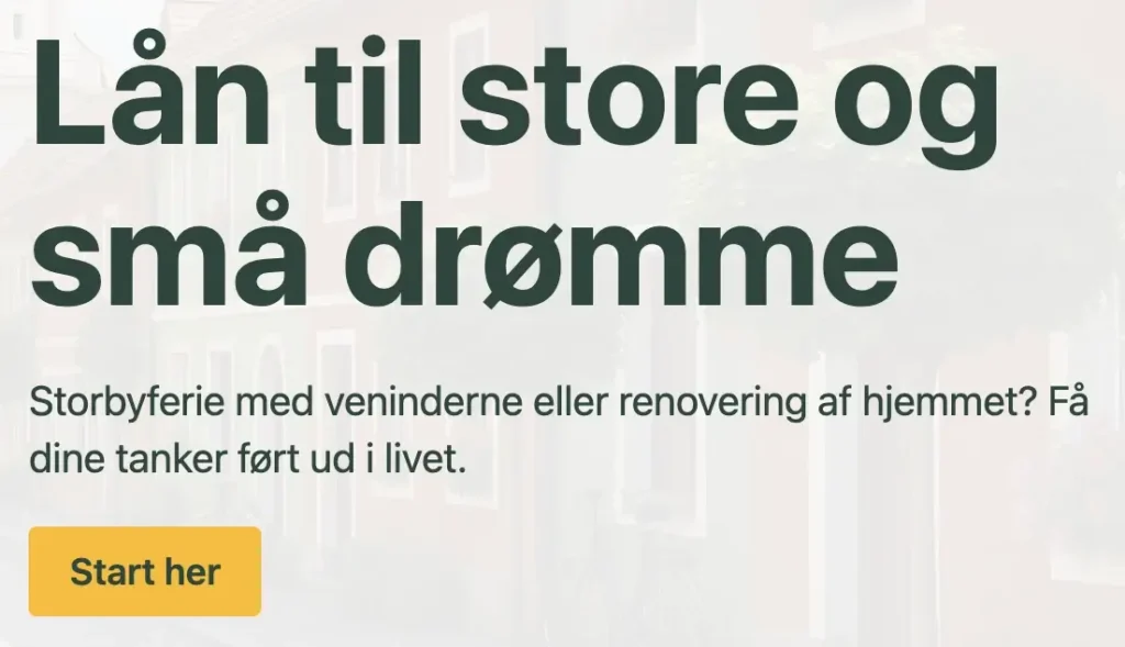 Viiga - Lån til store og små drømme