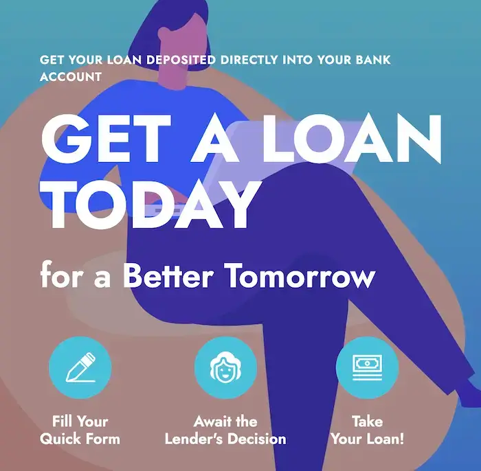 Get your loan deposited directly into your bank account
